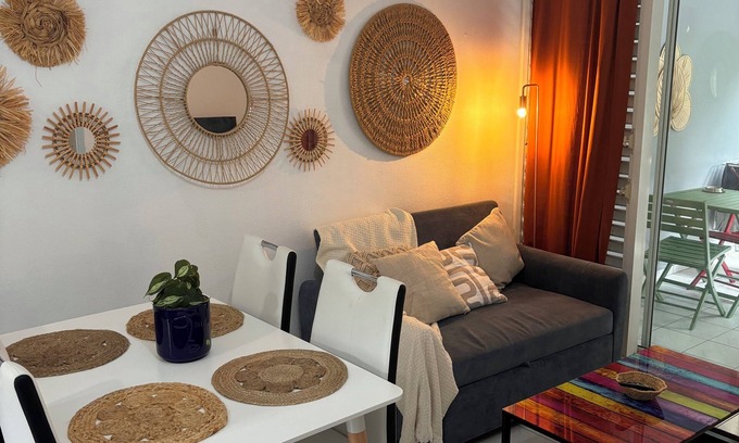 Baie-Mahault Apartment | L'APPART MILENA T2 COSY ET CALME AU CŒUR DE JARRY - pets welcome