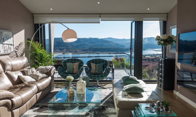 San Esteban Apartment | L'encis triplex-Apartment-Luxury-Ocean view-Whirlpool bath