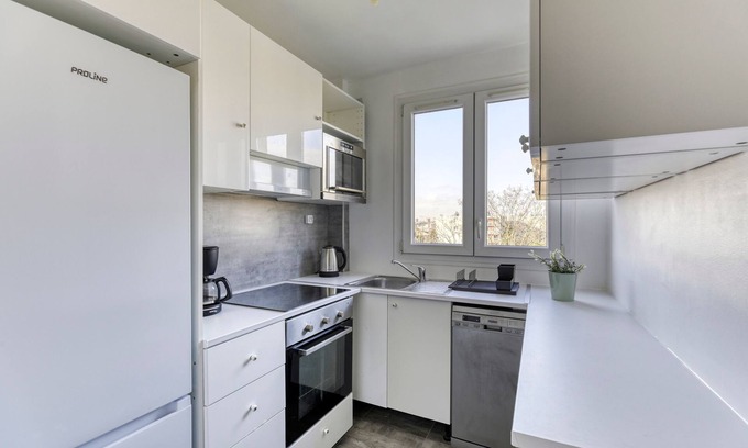 Bobigny Apartment | L'Envolée Urbaine - avec parking privé proche Paris