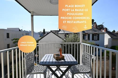 La Baule-Escoublac Apartment | L'Escapade Bauloise - Cozy - Benoît Beach - Port