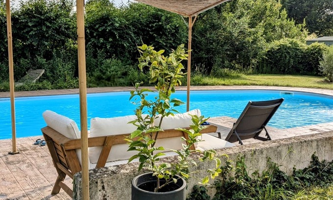 Montauban House | "L'escapade champêtre, family home with swimming pool 10 minutes from Montauban