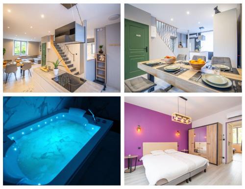 Dieulouard House | L'escapade Passionnée-Balnéo-Clim-Maison moderne