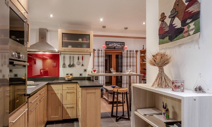 Sallanches Apartment | La Crémaillère - Spacieux appt - 40m2 - 2pax