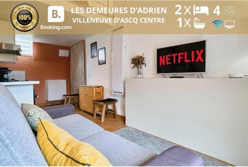 Ascq Apartment | La Mezzanine - Les Demeures d'Adrien