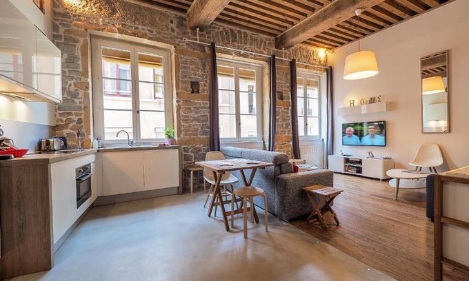 Old Lyon Apartment | La Nuit Saint Georges