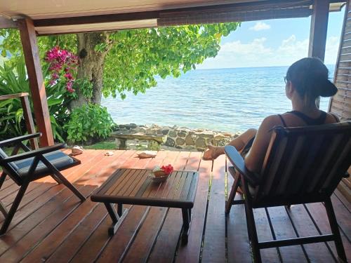 Pihaena House | La PERLE de MOOREA Fare MOANA ITI Bord de lagon