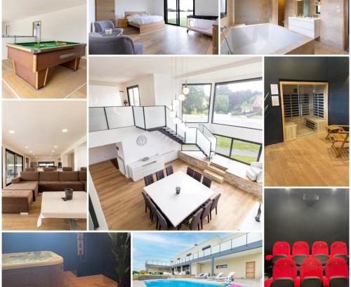 Nibelle Villa | La Villa Nibelle - Piscine SPA & Cinéma