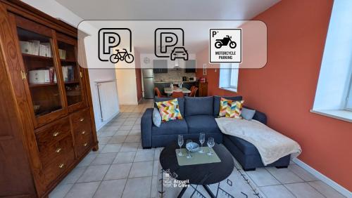 Guebwiller Apartment | La Vue Des Vignes Parking & 2-roues