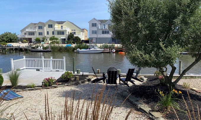 Little Egg Harbor Cottage | Lagoon Life - private dock and firepit