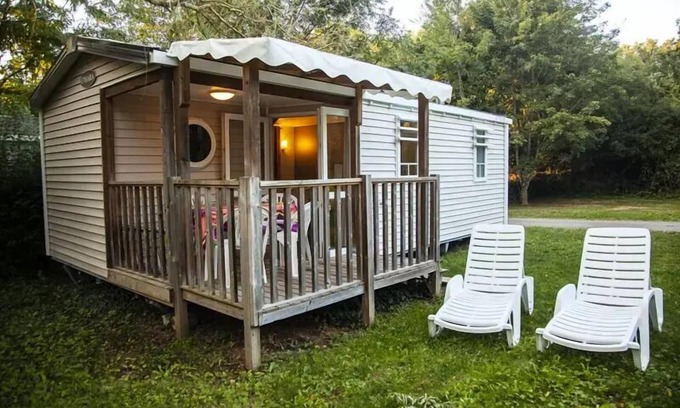 Naucelle House | Lake Bonnefon campsite * - Mobilhome CONFORT 30 m2 (2 bedrooms) 6 persons