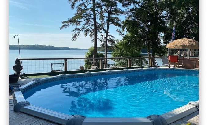 Winnsboro House | Lake Front Vacation Home with Pool and Lake view