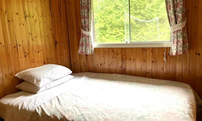 Lakefield Ski Chalet | Lakefront Cabin with Boat Beach and Swimming