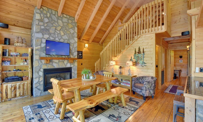 Six Mile Cabin | Lakefront Six Mile Vacation Rental w/Dock