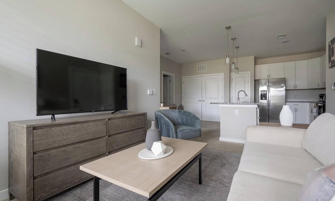 Huntersville Apartment | Landing | Chic 1BD, Game Room, Pool
