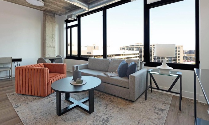 Baileys Crossroads Apartment | Landing | Stunning 1BD, Game Room, Gym