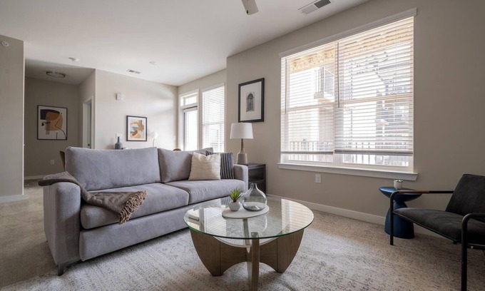 Huntersville Apartment | Landing | Stunning 1BD, Yoga Studio, Game Room