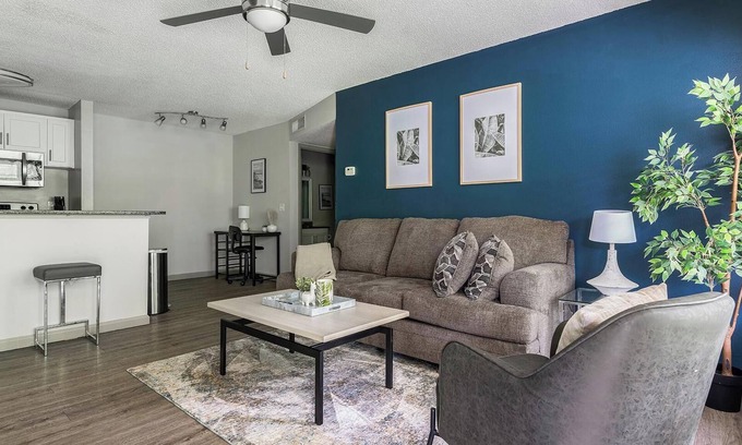 Villas Apartment | Landing | Stylish 1BD, Pool, Clubhouse