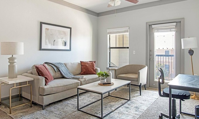 Northeast Carrollton Apartment | Landing | Stylish 3BD, Clubhouse, Gym