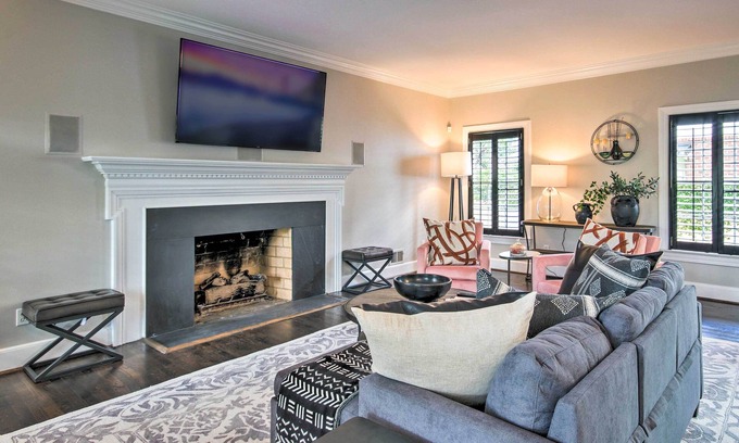 Columbia House | Large 3000 sqft Home near USC/Downtown/Tennis