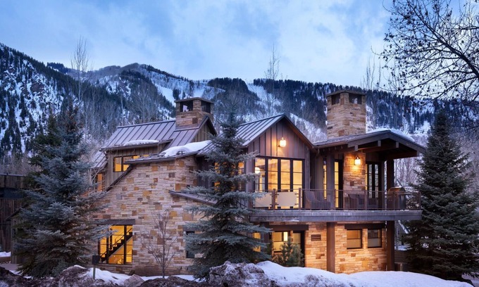 Aspen House | Large Aspen home next to the Hopkins Foot Bridge! Sleeps 12