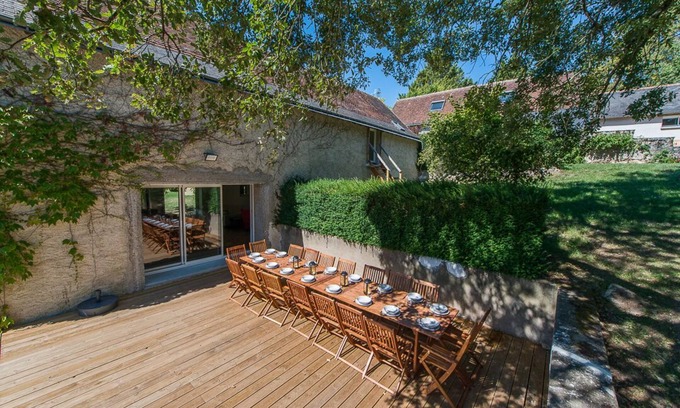 Saint-Epain House | Large country house (20 pers) - swimming pool/nature/playground (Les Hauts de Manse)