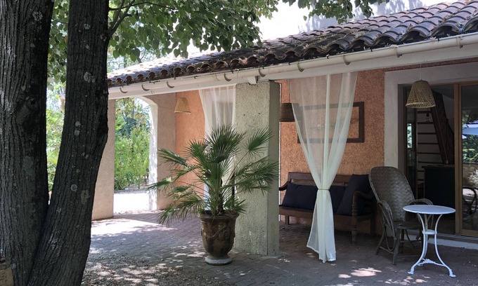 Euzet-les-Bains House | Large house, with swimming pool, ideal for 2 or 3 families.