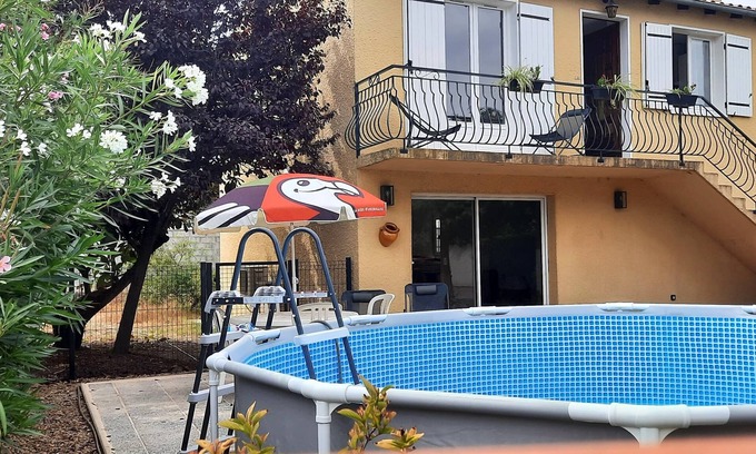 Cournonterral House | Le Balcon de Cournon : Swimming pool, garden and air conditioning 15 minutes from the beach