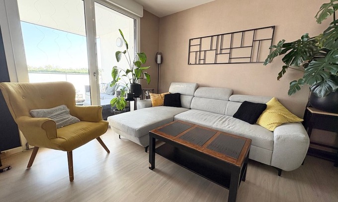 Lingolsheim Apartment | Le Beauvoir, a chic haven near Strasbourg.