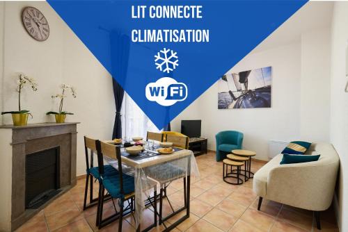 La Gare Apartment | Le Cabrit - Climatisation - Wifi