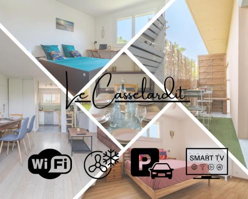 Purpan Apartment | Le Casselardit -T4 proche Hôpital - Clim - Balcon