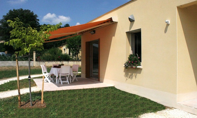 Sarlat-la-Caneda Apartment | Le Couchant-2p-terrasse-parking