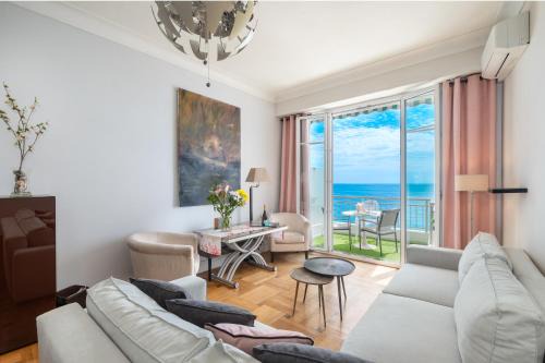 Les Baumettes Apartment | "Le Méditerrannée" by EnjoyNice, breathtaking sea view, 2 terraces and Airco