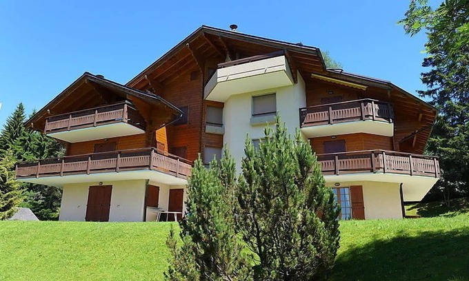 Villars-sur-Ollon Apartment | Le Miclivier B1 by Interhome