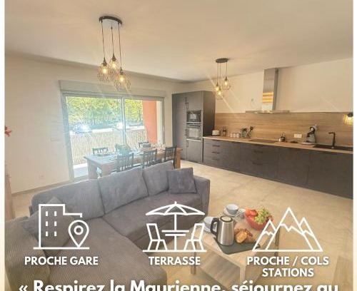 Saint-Jean-de-Maurienne Apartment | Le Moulin Balcon Proche Centre Calme