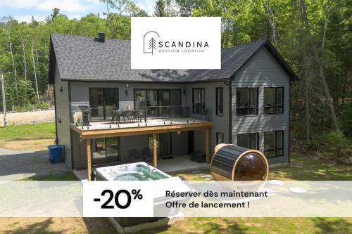 Saint Come Ski Chalet | Le Naturô Spa Sauna Private Hot Tub Games