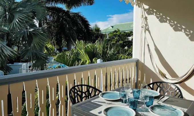 Anse Marcel Apartment | Le Palmier Bleu, Cocon Tropical, Plage & Piscines