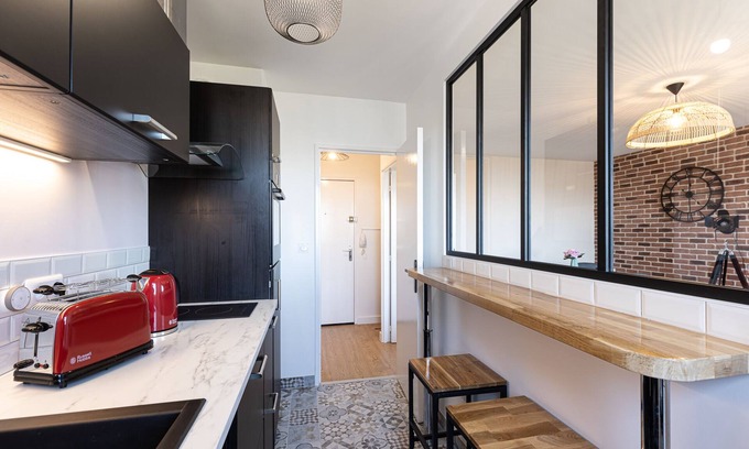 Devant-les-Ponts Apartment | Le petit Manhattan, Metz - T2 furnished 45 m2