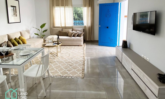 La Marsa Apartment | Le Safran renovated and central in La Marsa