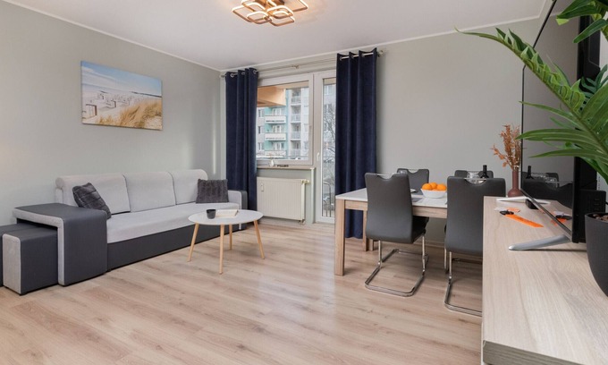 Redlowo Apartment | Legionów 102A | Wifi, Pet-friendly, 1 Bedroom, Balcony, Parking, Gdynia