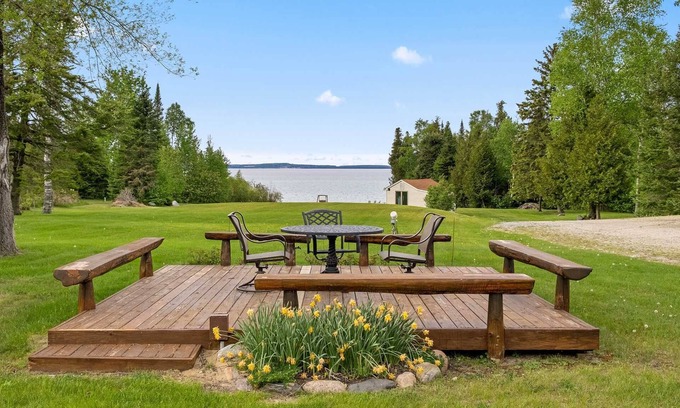 Cheboygan Apartment | Lem's Paradise #2 on Lake Huron