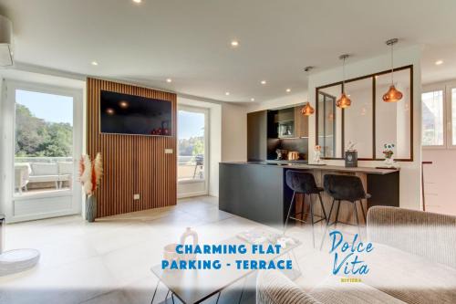 Gairaut Apartment | Les Palmiers 4pers WIFI AC