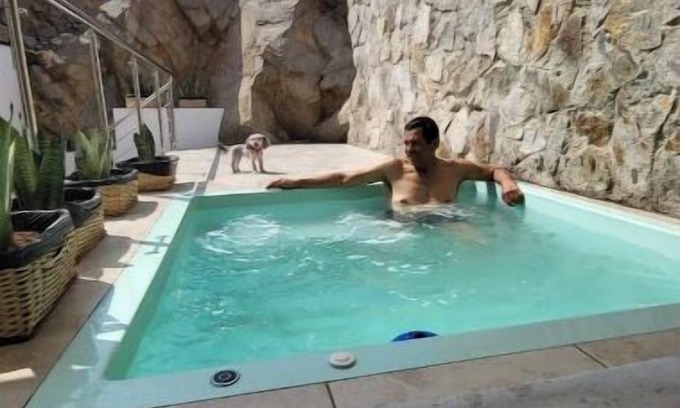 Santiago de Surco Apartment | LittleOasis in rare sunny area in Lima, pool, bbq, rock mountain, view, quiet
