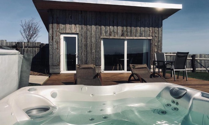 Petit-Rederching Cabin | Lodge spa