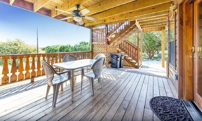 Canyon Lake Cabin | Lodge Suite Downstairs W/ Deck - 106
