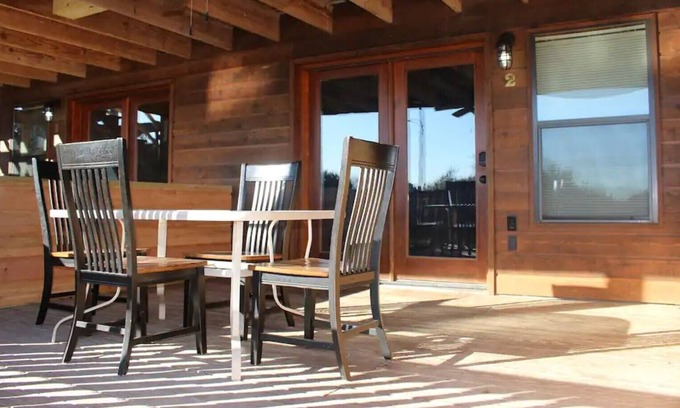 Canyon Lake Cabin | Lodge Suite Downstairs Deluxe w/ Deck - 108