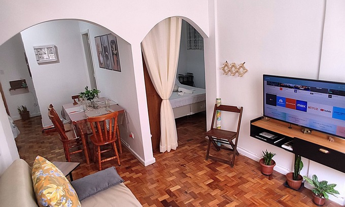 Leme Apartment | Loft 10 min From Copacabana Beach, Leme & Shopping