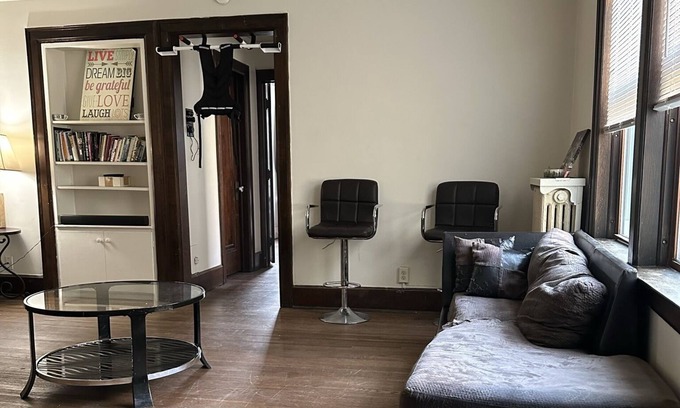 Grand Traverse District Apartment | Loft in Heart of Downtown! Top Floor! Great View of the City!