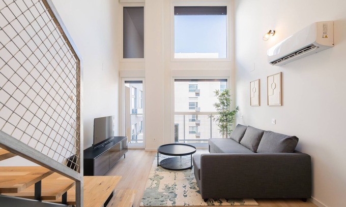 San Andres Apartment | loft industrial con garaje de alquiler temporal