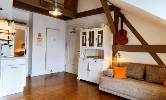 Rheinsberg Condo | LoggiaHaus am Schloss, Apartment Karlsson, 1 room maisonette, loggia with panoramic view