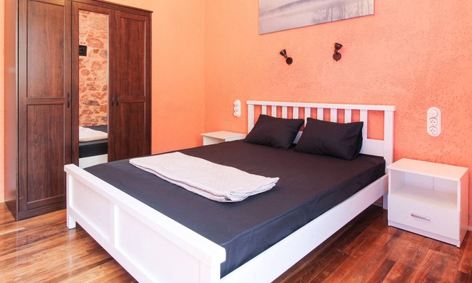 Agios Panteleimonas Apartment | Lovely 2-bedroom Rustic Rental in Athens 6 PAX